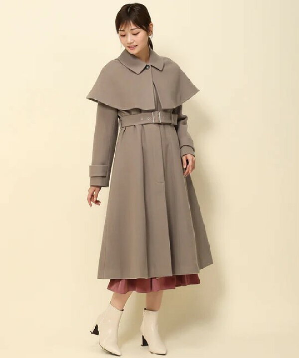 楽天市場】【sale】ケープカラーコート/MM348607 ミッシュマッシュ公式 