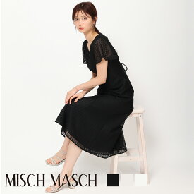 【MISCH MASCH】【ミッシュマッシュ】【公式】【フェミニン】バルファス風サマーレースワンピース/mm427406