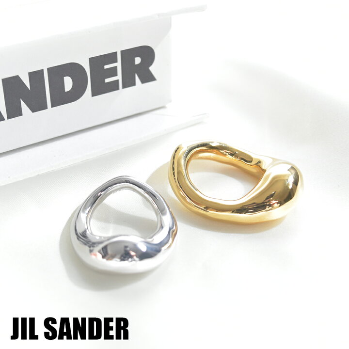 楽天市場】JIL SANDER 指輪 リング メンズ シルバー ゴールド シンプル 