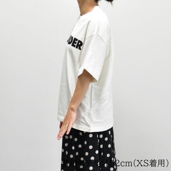 楽天市場】ジルサンダー Tシャツ ロゴ オーバーサイズ ヘビーウェイト  