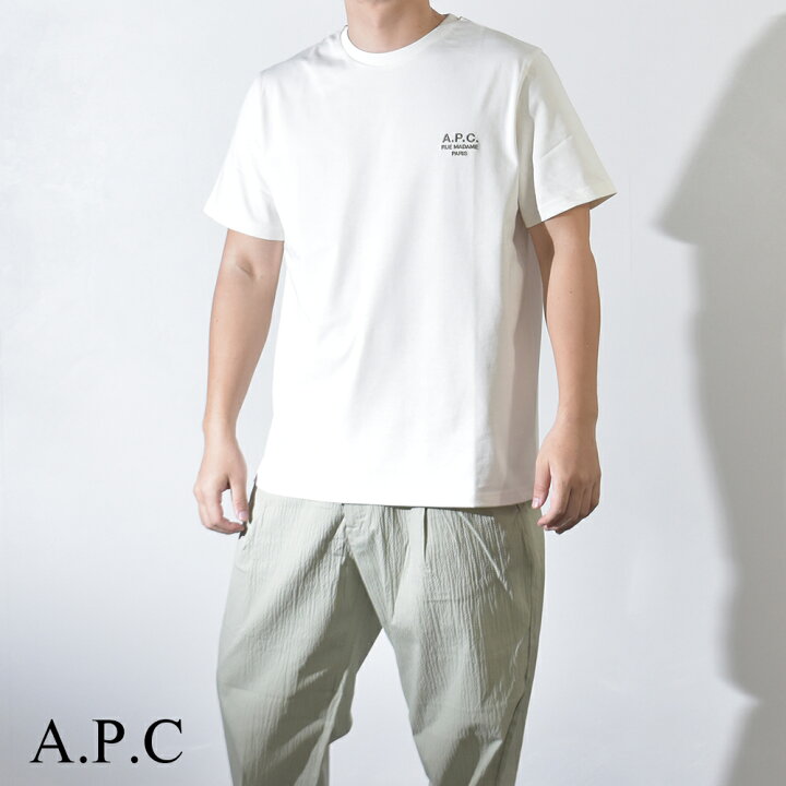 楽天市場】アーペーセー Tシャツ メンズ ロゴ ニュー Raymond 半袖 