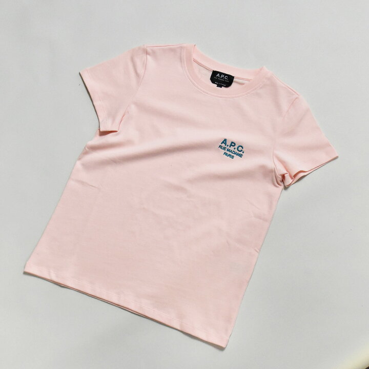 楽天市場】アーペーセー Tシャツ レディース ロゴ 半袖 カジュアル 