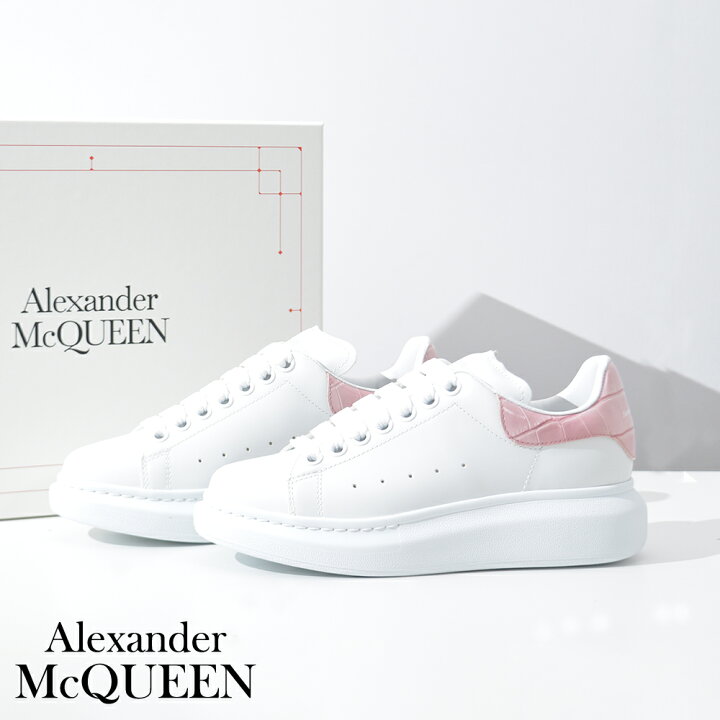 楽天市場】ALEXANDER McQUEEN スニーカー カーフレザー ホワイト 白 