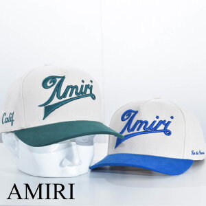 AMIRI �A�~�� �X�q �L���b�v �n�b�g ���S �����Y AMHACP1037 �A�~�� �c�[�g�� �L�����o�X �n�b�g AMIRI TWO TONE CANVAS HAT