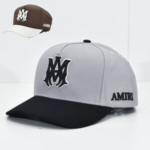 AMIRI �A�~�� �L���b�v �X�q MA OUTLINE TWO TONE HAT AMSAHE1006 2026�t�ăV�[�Y��