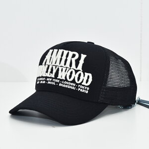 AMIRI �A�~�� �L���b�v �X�q AMIRI HOLLYWOOD TRUCKER HAT AMSAHE1015 2026�t�ăV�[�Y��