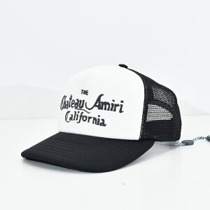 AMIRI �A�~�� �L���b�v �X�q AMSAHE1035 CHATEAU AMIRI FOAM TRUCKER 2026�t�ăV�[�Y��
