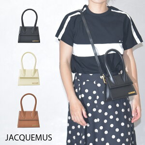 JACQUEMUS �n���h�o�b�O ���E�`�L�[�g�E���G�� ���f�B�[�X Le Chiquito moyen �V�����_�[�o�b�O �u���b�N �� �A�C�{���[ �� ���C�g�u���E�� �� �u�����h ���S �W���b�N���X 213BA002
