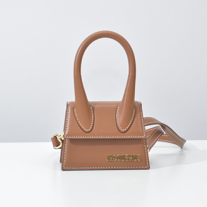 JACQUEMUS 黒 レザー ハンドバッグ 小型