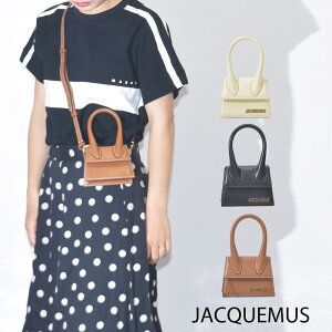 JACQUEMUS �n���h�o�b�O ���E�`�L�[�g ���f�B�[�X Le Chiquito �V�����_�[�o�b�O �u���b�N �� �A�C�{���[ �� ���C�g�u���E�� �� �u�����h ���S �W���b�N���X 213BA001