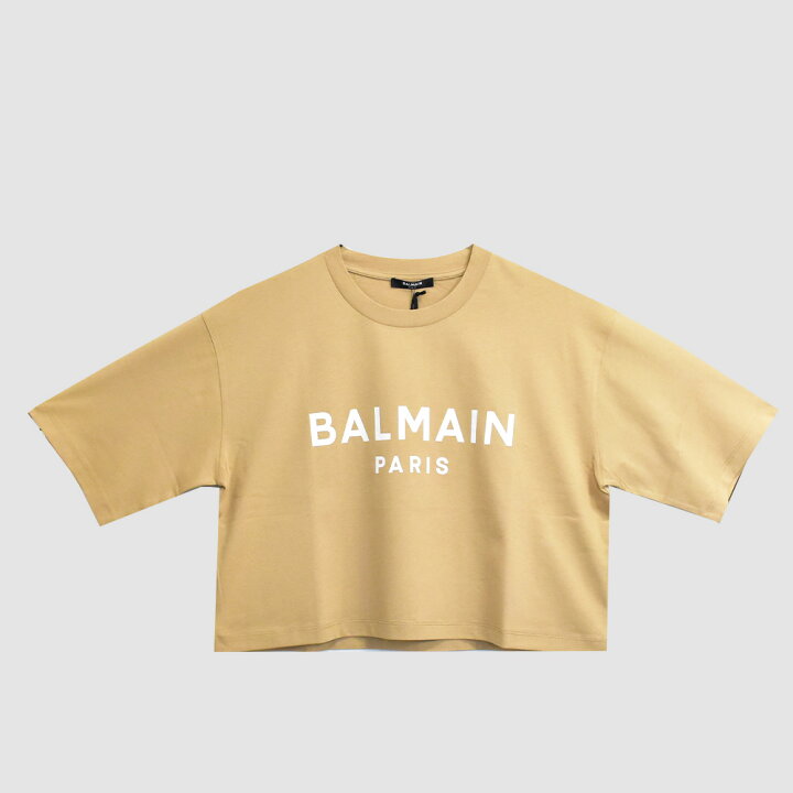 楽天市場】バルマン Tシャツ レディース ロゴ クロップ丈 半袖 半端丈 