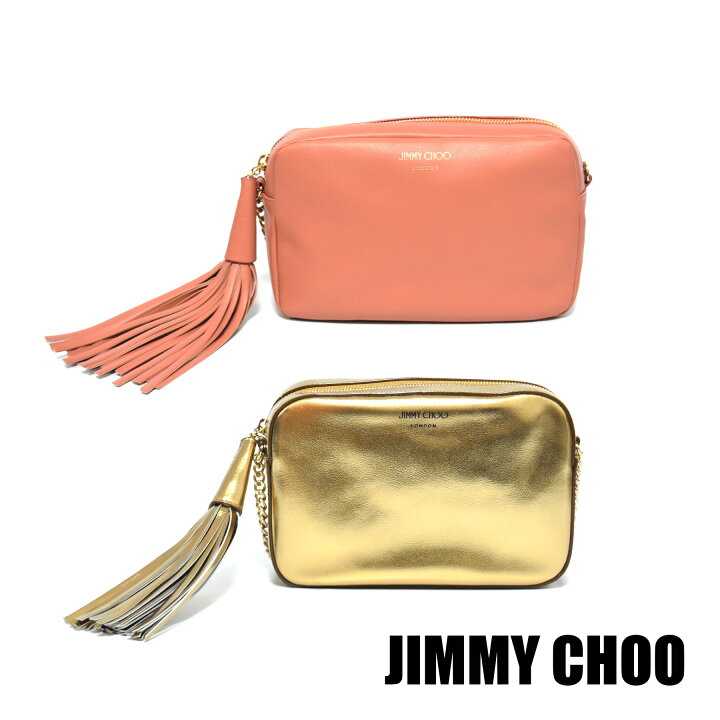 楽天市場】JIMMY CHOO ATHINI タッセルジップショルダーバッグ ジミー 