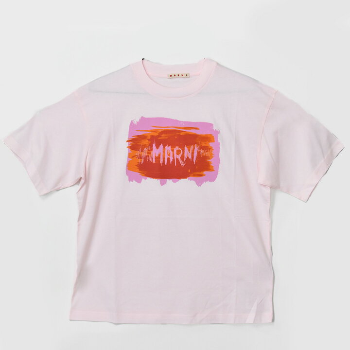 楽天市場】マルニ Tシャツ レディース ロゴ ペイント デザイン 半袖  