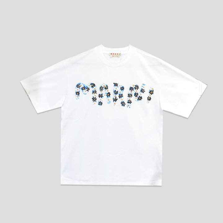楽天市場】マルニ Tシャツ レディース 花柄 ロゴ フラワー 半袖  