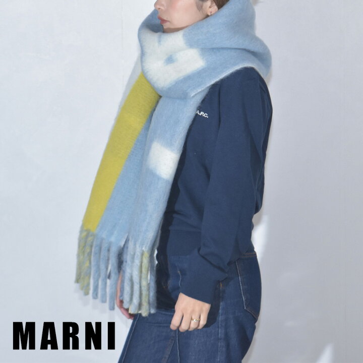 楽天市場】マルニ ストール マフラー ブランド レディース ウール  