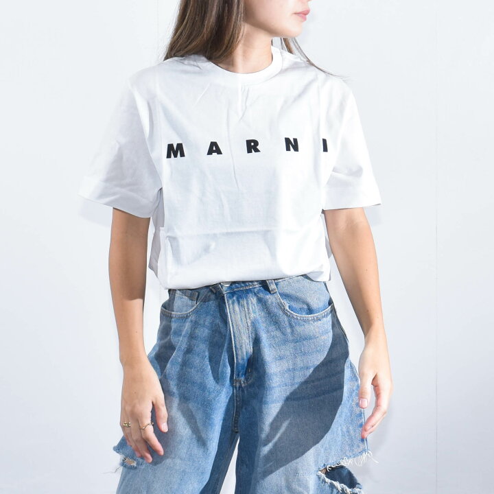 楽天市場】MARNI キッズ マルニ Tシャツ レディース ロゴ 半袖  