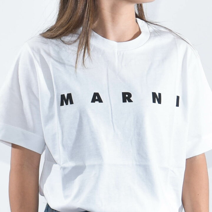 楽天市場】MARNI キッズ マルニ Tシャツ レディース ロゴ 半袖 