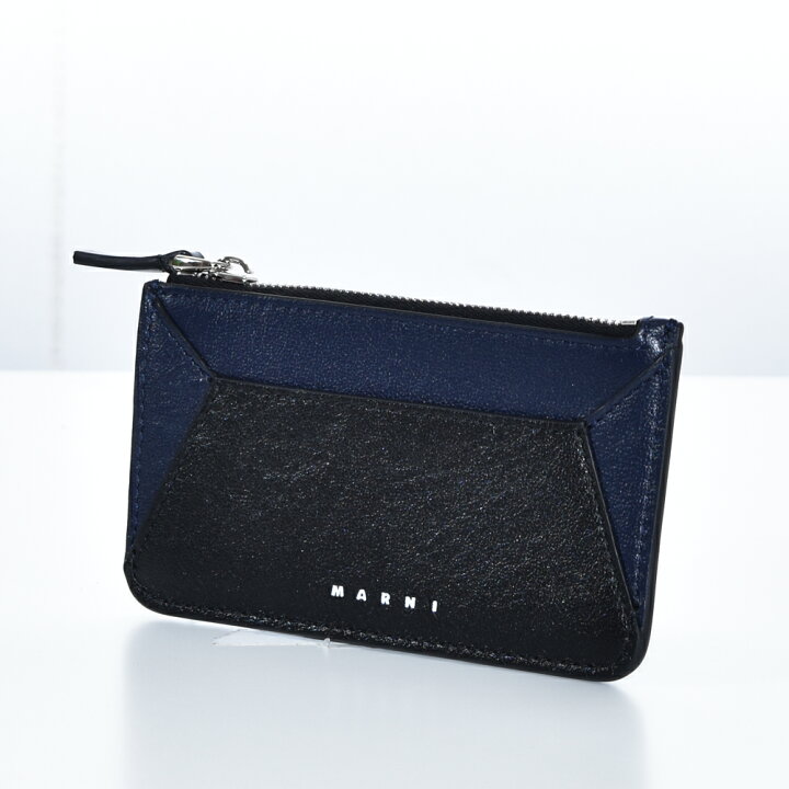 楽天市場】マルニ MARNI メンズ レザー カードケース コインケース 