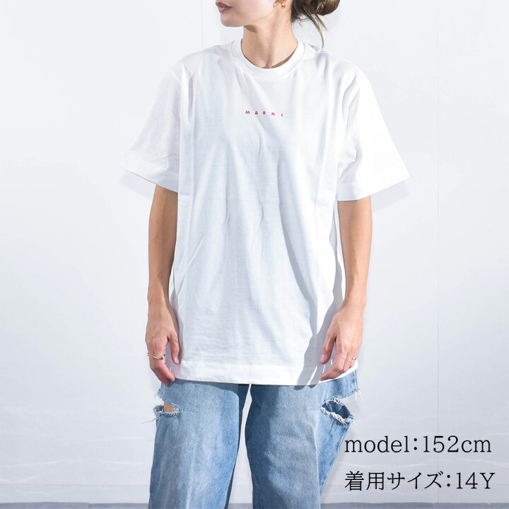 楽天市場】マルニ Tシャツ キッズ ミニロゴ 大人もOK レディース MARNI 