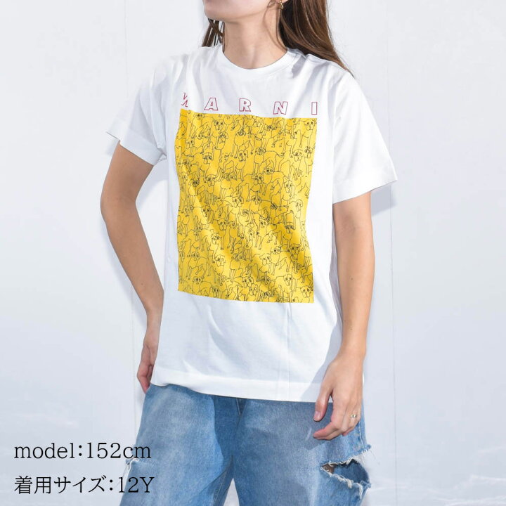 楽天市場】マルニ Tシャツ キッズ ロゴ 大人もOK レディース MARNI  