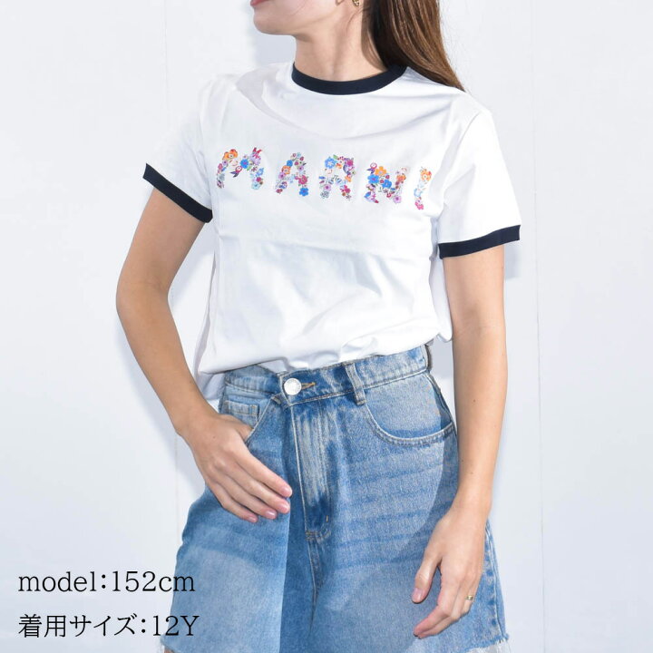 新品 MARNI キッズ レディースOK Tシャツ 150cm S相当 タグ付 大人もOK  