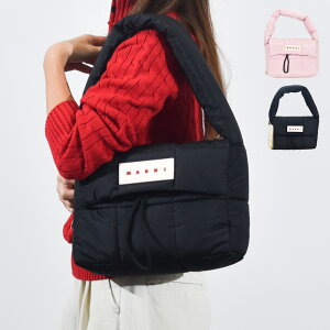 �}���j �o�b�O ���f�B�[�X Puff �V�����_�[�o�b�O �L���e�B���O �o�b�O MARNI SBMP0268A0 P8068