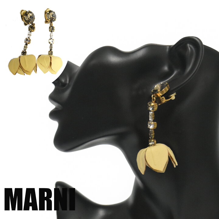 楽天市場】マルニ MARNI イヤリング ピアス レディース フラワー 