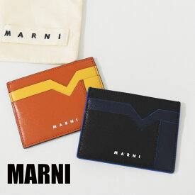 マルニ カードケース 名刺入れ レディース メンズ MARNI 定期入れ ICカード 本革 革 ブランド PFMI0041UQ