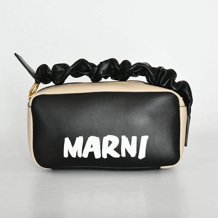 楽天市場】マルニ ポーチ 小物入れ レディース ブランド MARNI 本革 