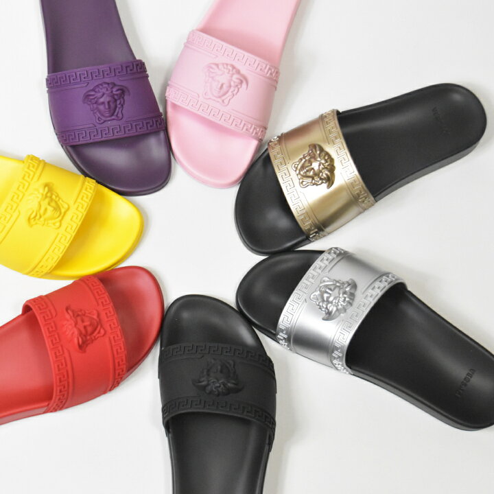 楽天市場】ヴェルサーチ サンダル パラッツォ スライダーサンダル  