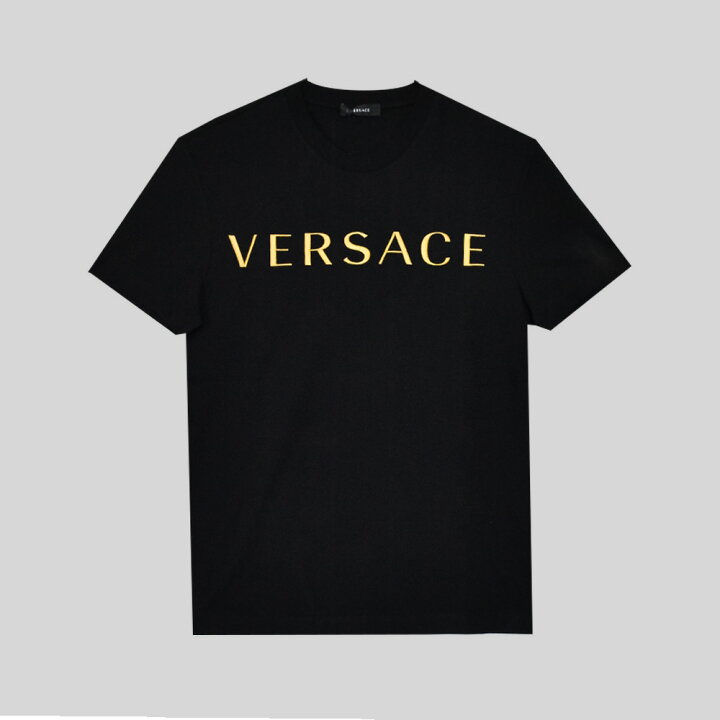 楽天市場】ヴェルサーチ Tシャツ メンズ VERSACE 半袖 ブランド 刺繍  