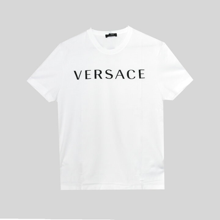楽天市場】ヴェルサーチ Tシャツ メンズ VERSACE 半袖 ブランド 刺繍 