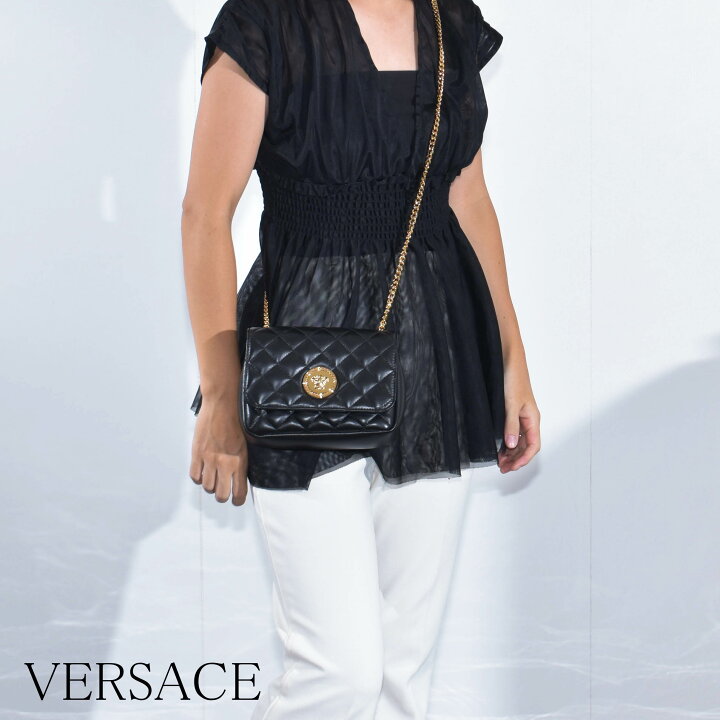 楽天市場】ヴェルサーチ ショルダーバッグ レディース キルティング  