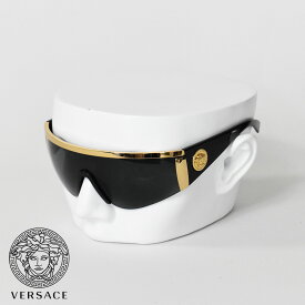 ヴェルサーチ サングラス メデューサ メンズ ブラック ゴールド VERSACE ブランド グレーレンズ かっこいい VE2197-O100087