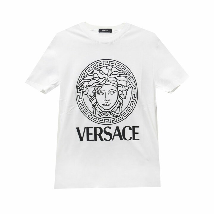 楽天市場】ヴェルサーチ Tシャツ メンズ VERSACE 半袖 ブラック 黒 