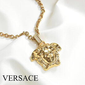 ヴェルサーチ ネックレス メンズ レディース ゴールド ブランド VERSACE 金属アレルギー 大きめ 華やか 煌びやか メデューサ パラッツォ ベルサーチ DG1L125