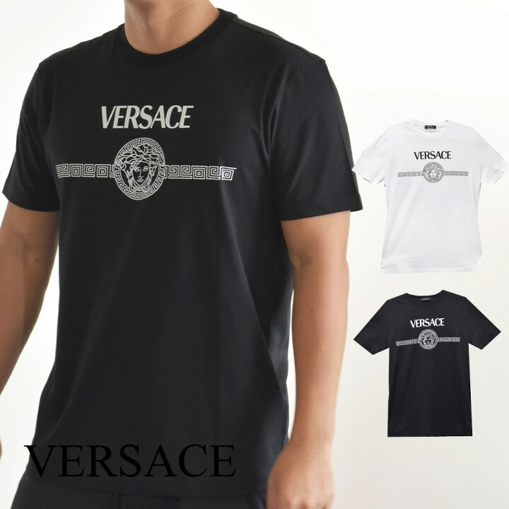 楽天市場】ヴェルサーチ Tシャツ メンズ 半袖 ブランド ロゴ 