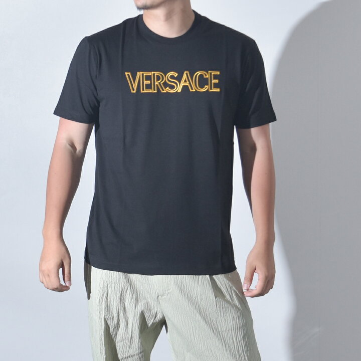 楽天市場】ヴェルサーチ Tシャツ メンズ 半袖 ブランド ロゴ 