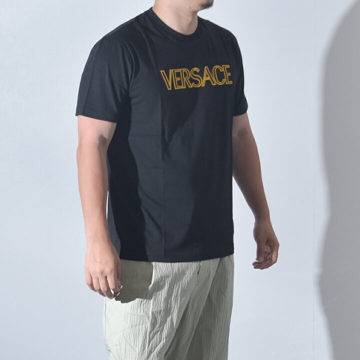 楽天市場】ヴェルサーチ Tシャツ メンズ 半袖 ブランド ロゴ 
