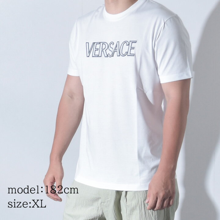 楽天市場】ヴェルサーチ Tシャツ メンズ 半袖 ブランド ロゴ 