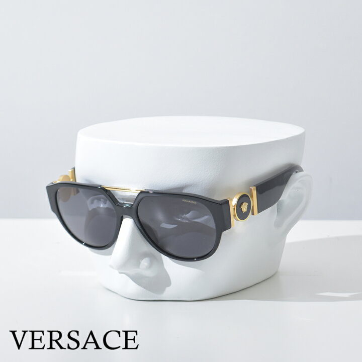 楽天市場】ヴェルサーチ サングラス VERSACE メンズ ブランド ブラック  