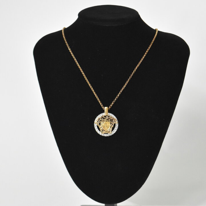 楽天市場】ヴェルサーチ VERSACE ネックレス メデューサ ツートーン 