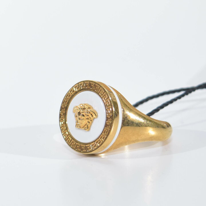 VERSACE◇リング/--/22号/GLD/メンズ 楽天市場】ヴェルサーチ 指輪 
