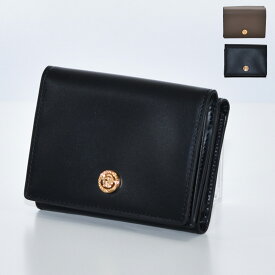 ヴェルサーチ 財布 メンズ レディース 三つ折 メデューサ カーフレザー ブラック 黒 ベルサーチ VERSACE 1015569