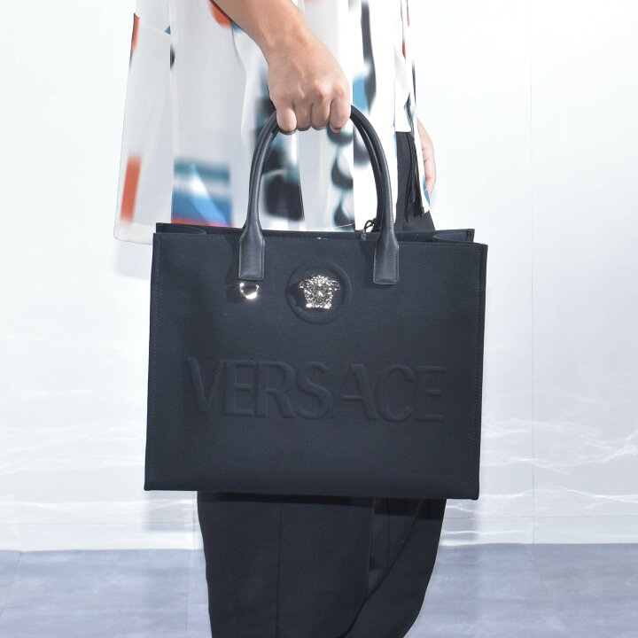 楽天市場】ヴェルサーチ バッグ メンズ トートバッグ 1004741 ラ  