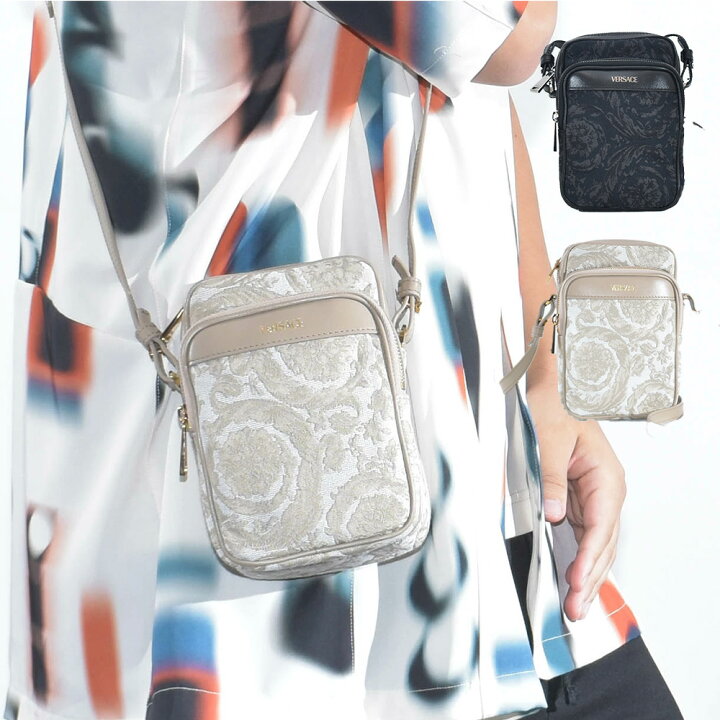 楽天市場】ヴェルサーチ バッグ メンズ ショルダーバッグ 1013531  