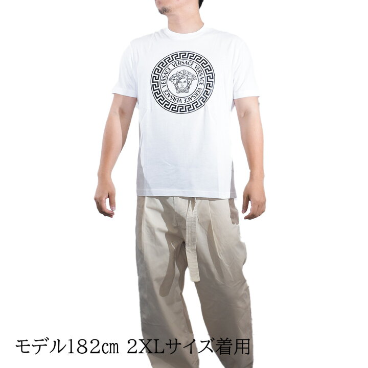 楽天市場】ヴェルサーチ Tシャツ メンズ VERSACE メデューサ 1011861 