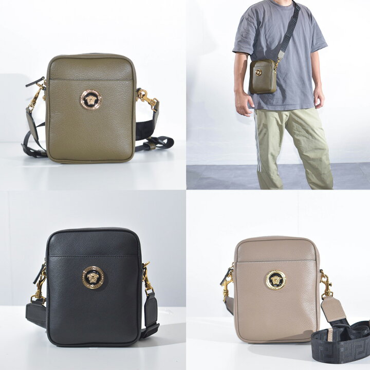 楽天市場】ヴェルサーチ バッグ ショルダーバッグ ショルダー 本革  