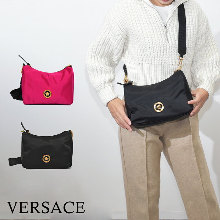 楽天市場】ヴェルサーチ バッグ ショルダーバッグ チェーン ナイロン  