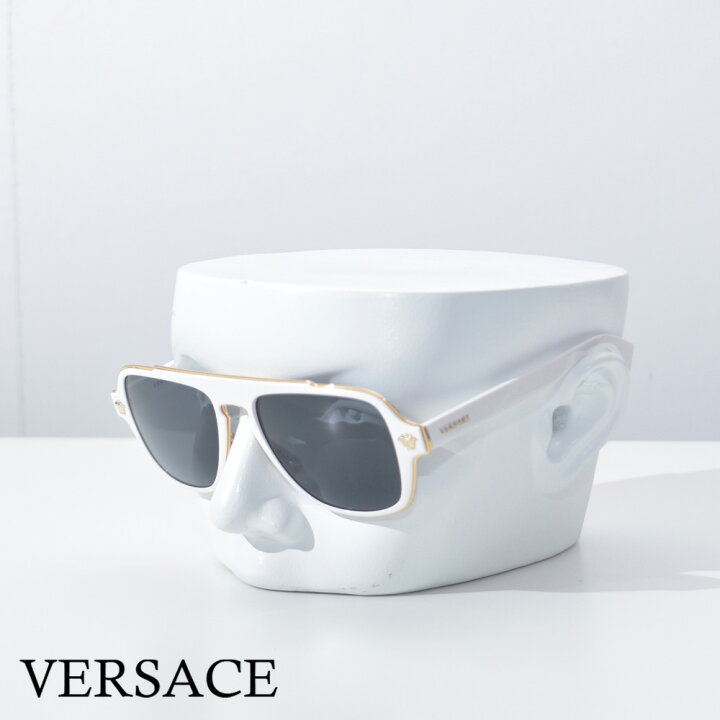 楽天市場】ヴェルサーチ サングラス メンズ メデューサ ホワイト  